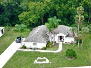 coqina cove assisted living in port orange drone view